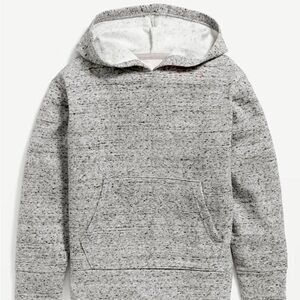 Old Navy Boys Size XL Heather Gray Fleece Hoodie Warm